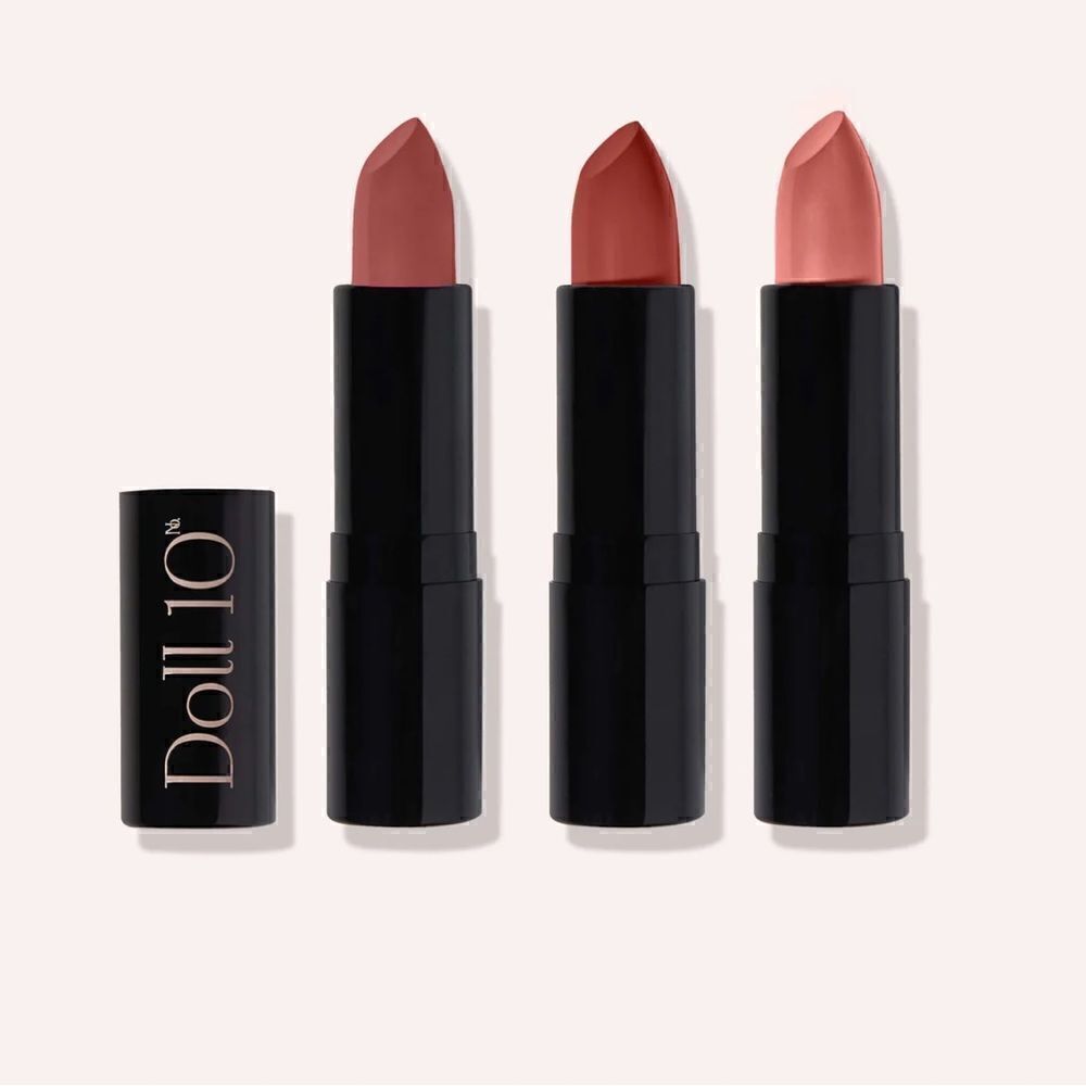 NEW DOLL10 KISSES & COMPLIMENTS LIP ROUGE COLLECTION